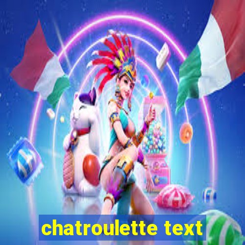 chatroulette text